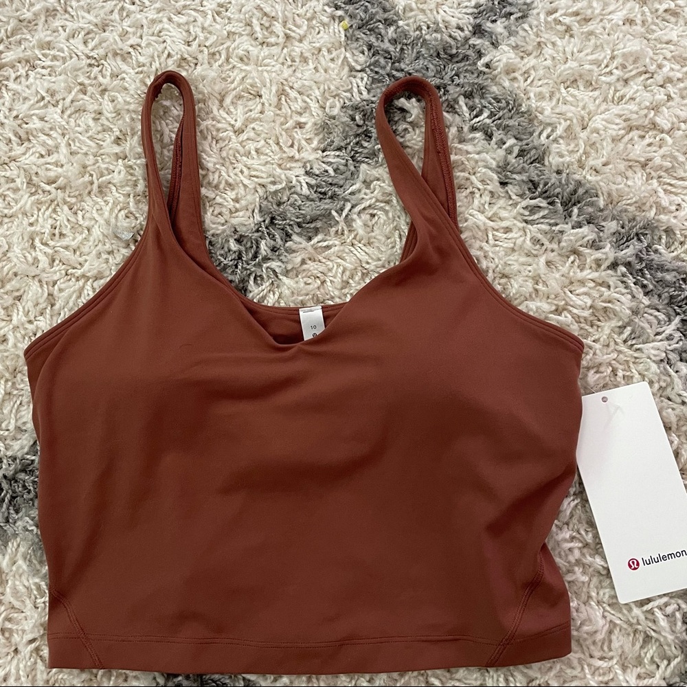 🍋 Lululemon Ancient Copper Align Tank NWT